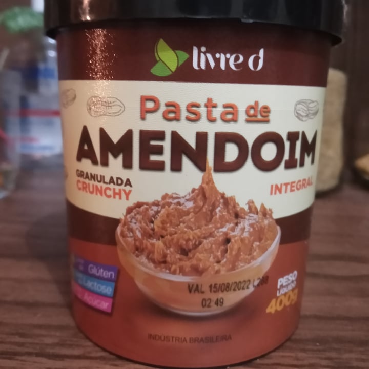 photo of Livre d Pasta De Amendoim shared by @kathleen-raelle on  03 Feb 2022 - review