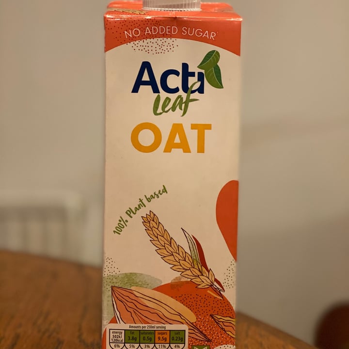 review photo of Acti Leaf Oat milk shared by @hazelmairs on 10 Jan 2021 - review