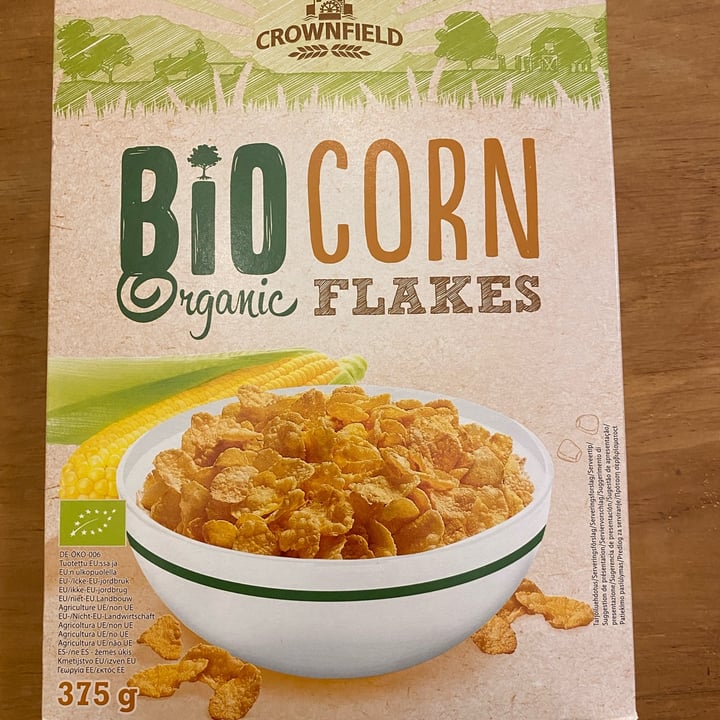 photo of Crownfield Bio Corn organic flakes shared by @pippoarde97 on  09 May 2022 - review