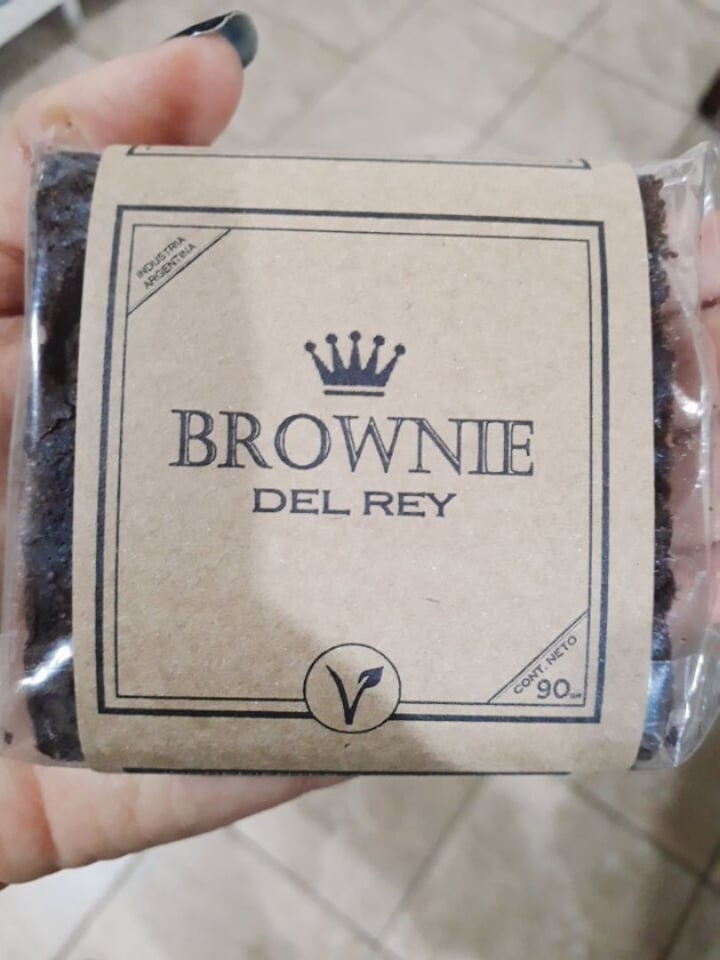 photo of Brownie del Rey Brownie Clásico shared by @lucianaari on  07 Dec 2019 - review