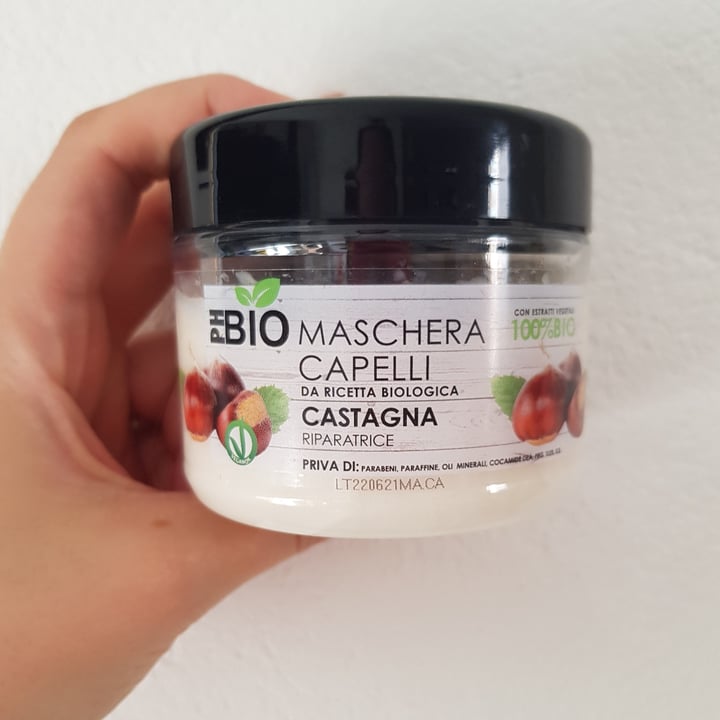 photo of Phbio Maschera capelli castagna riparatrice shared by @saranicosia5 on  21 Aug 2021 - review
