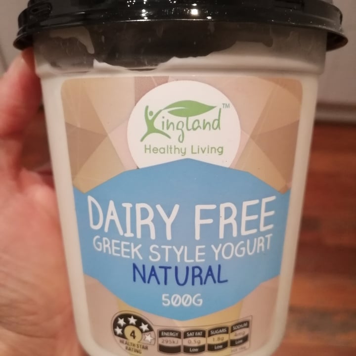 photo of Kingland Dairy Free Greek Style Yoghurt Natural shared by @miriammenendez on  26 Dec 2020 - review