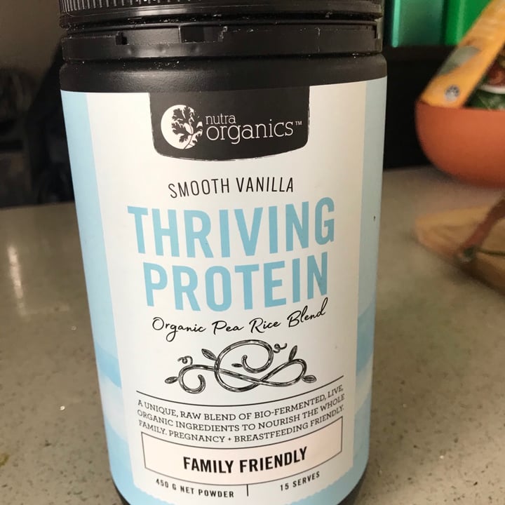 photo of Nutra Organics Thriving protein shared by @eedaj on  10 Apr 2021 - review