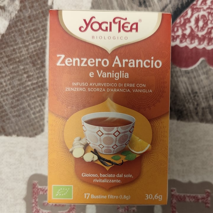 photo of Yogi Tea Organic Zenzero, Arancio e Vaniglia shared by @sam81 on  08 Mar 2022 - review