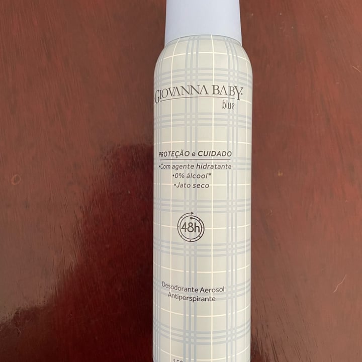 review photo of Giovanna baby blue Desodorante 0% Alumínio e Parabenos shared by @namys on 05 May 2022 - review