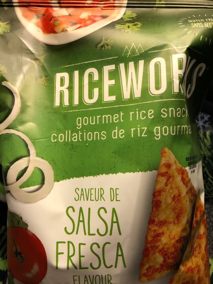 photo of Riceworks Rice Chips Salsa Fresca shared by @yumi on  31 Dec 2019 - review