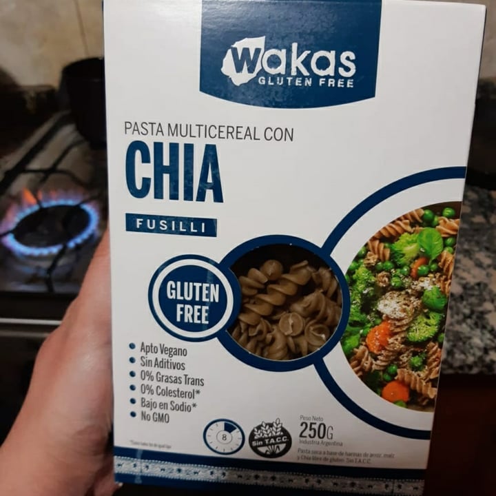 photo of Wakas Pasta Multicereal con Chia shared by @rochyalmendra on  11 Jun 2021 - review