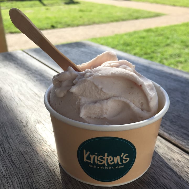 photo of Kristen's Kick-Ass Ice Cream - Heritage Market Strawberry And Toasted Coconut shared by @rubywatson on  20 Aug 2021 - review