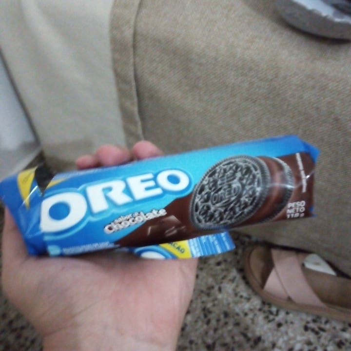 review photo of Mondelēz International Chocolate creme flavoured oreo shared by @magaveg on 12 Jan 2022 - review