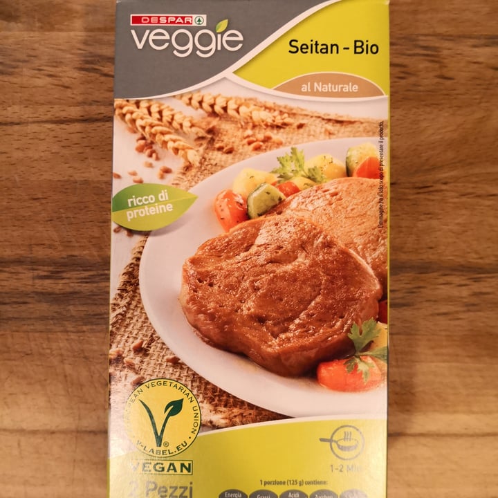 photo of Despar Veggie Seitan Bio Al Naturale shared by @maurisio80 on  06 Apr 2022 - review