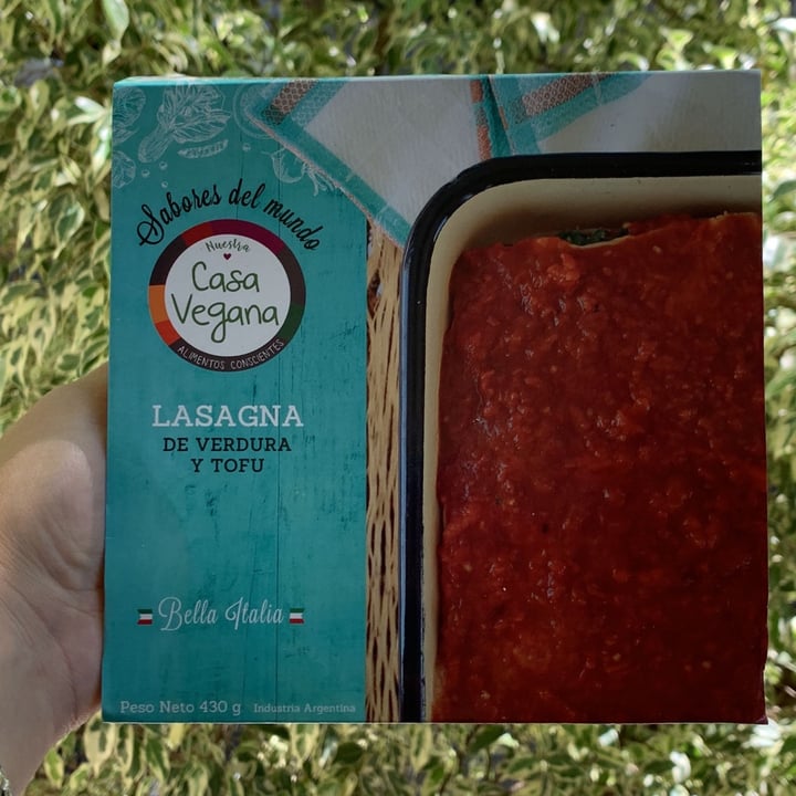 photo of Casa Vegana Lasagna shared by @jessylzm on  20 Nov 2021 - review