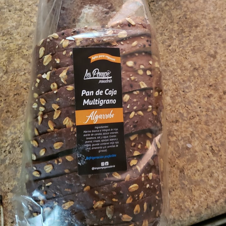 review photo of Les Pompe Pan de caja multigrano algarrobo shared by @ximenamachete on 27 Jun 2021 - review