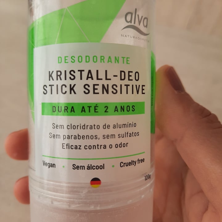 photo of Alva Desodorante Kristall-Deo stick sensitive shared by @na1907 on  02 Jun 2022 - review