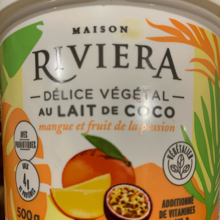 photo of Maison Riviera Coconut Milk Vegan Yogurt - Mango And Passion Fruit shared by @guoda on  11 Dec 2021 - review