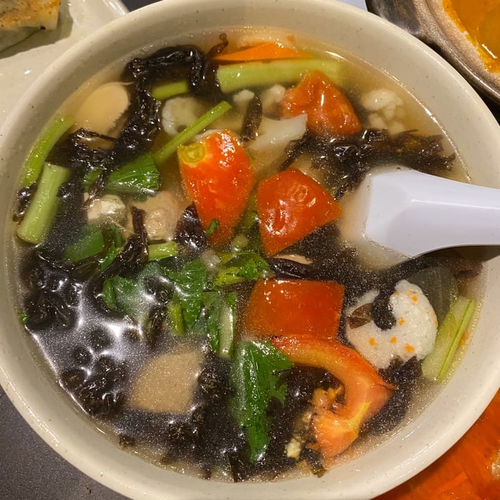 photo of Divine Realm Vegetarian Restaurant Seaweed Tofu Soup shared by @blxck on  26 Mar 2020 - review