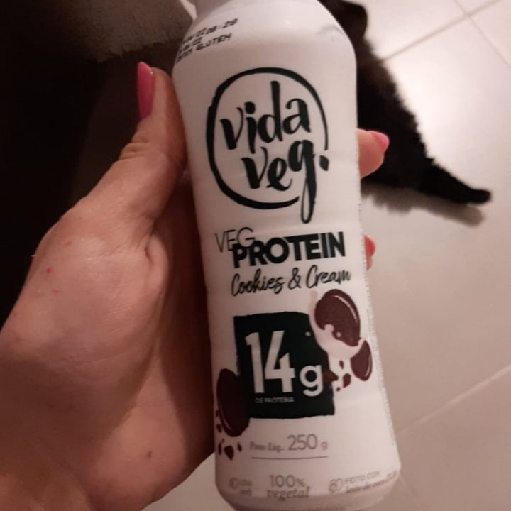 photo of Vida Veg Iogurte proteico sabor Cookies & Cream shared by @ilarasanchez on  23 Jun 2022 - review