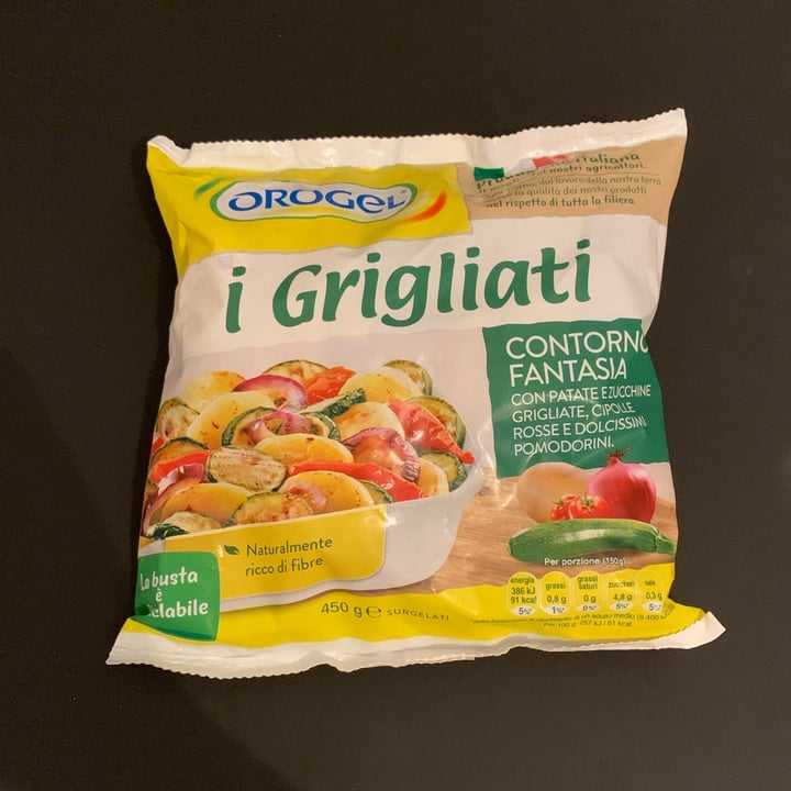 photo of Orogel I Grigliati Contorno Fantasia shared by @liviab on  30 Aug 2022 - review