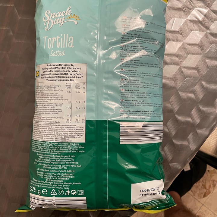 photo of Vemondo  Tortilla Snack Day shared by @lucy8886 on  27 Aug 2021 - review