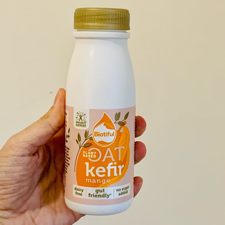 photo of Biotiful Plant based oat kefir - mango shared by @drteetee on  13 Apr 2022 - review