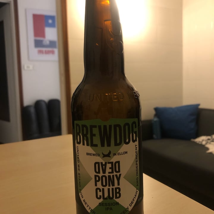 photo of Brewdog Dead Pony Club Session Pale Ale shared by @giulietza on  03 Apr 2022 - review