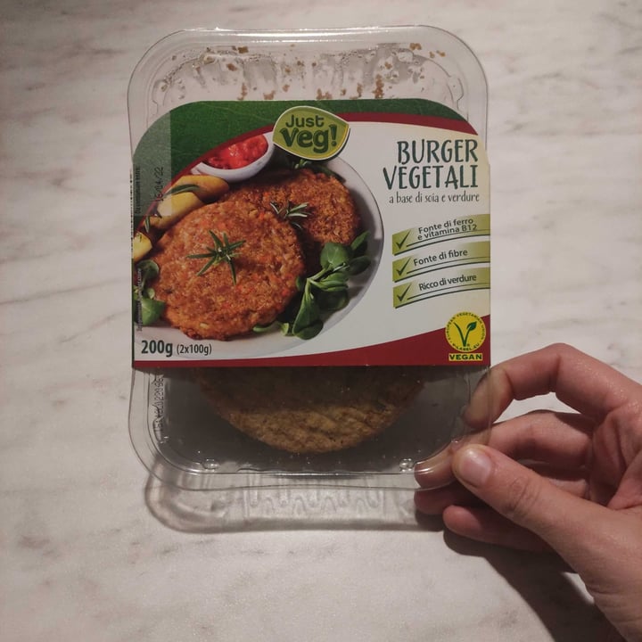 photo of Just Veg! (ALDI Italy) Burger Vegetali shared by @cri2 on  25 Mar 2022 - review