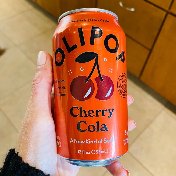 photo of OLIPOP Cherry Cola shared by @beckyyy on  18 Dec 2022 - review