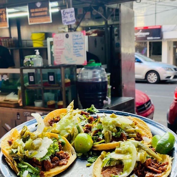 photo of Por Siempre Vegana Taquería Tacos De Suadero shared by @alxjandra on  23 Sep 2021 - review
