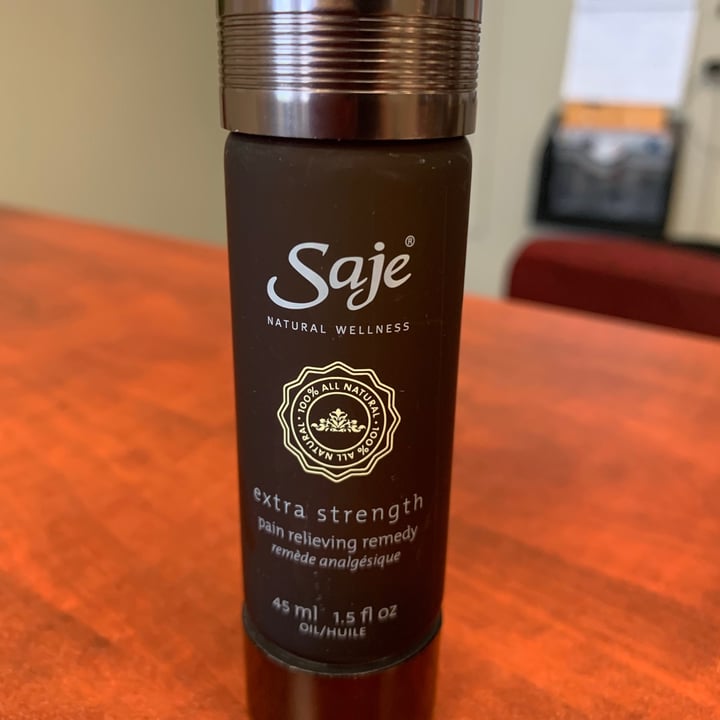 review photo of Saje Natural Wellness Extra Strength Pain Reliving Remedy shared by @operakitti on 09 Jun 2021 - review