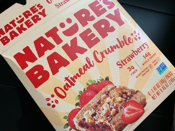 photo of Nature's Bakery Strawberry Oatmeal Crumble shared by @saj88 on  01 Dec 2019 - review
