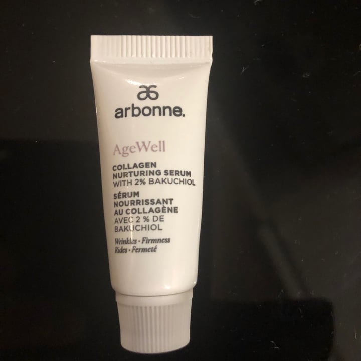 photo of Arbonne Age well collagen nurturing serum shared by @carovdm on  01 Jul 2021 - review