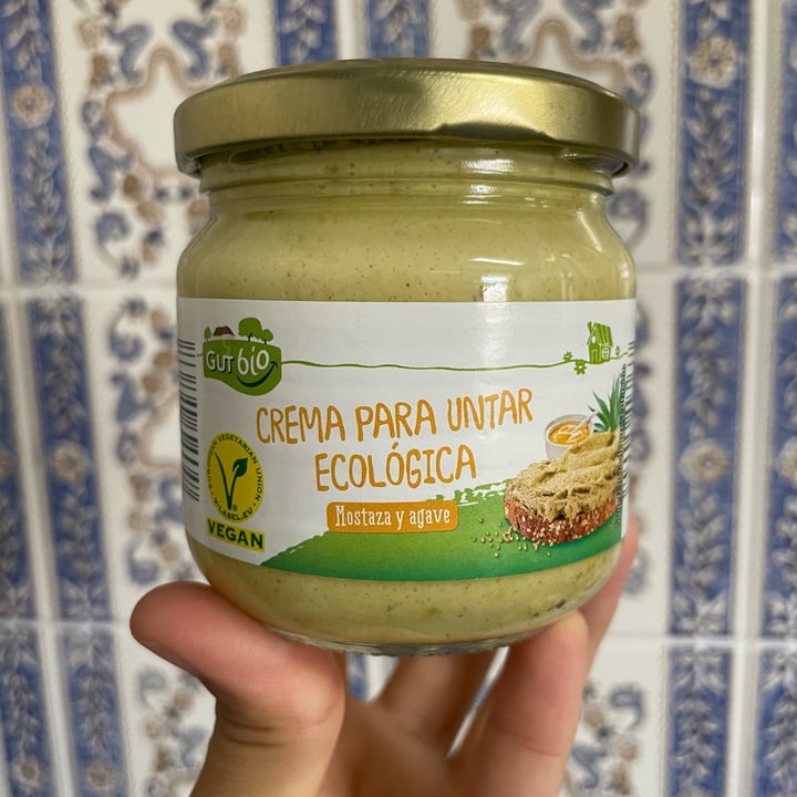 photo of GutBio Crema Para Untar Ecologica Mostaza Y Ágave shared by @begonya on  12 Aug 2022 - review