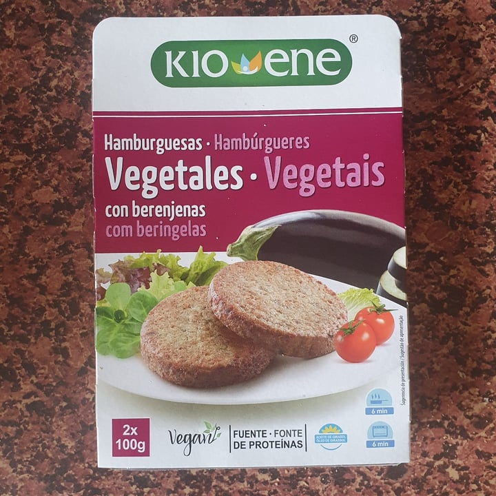 photo of Kioene Hamburguesas Vegetales con Berenjenas shared by @mcn on  04 Sep 2021 - review