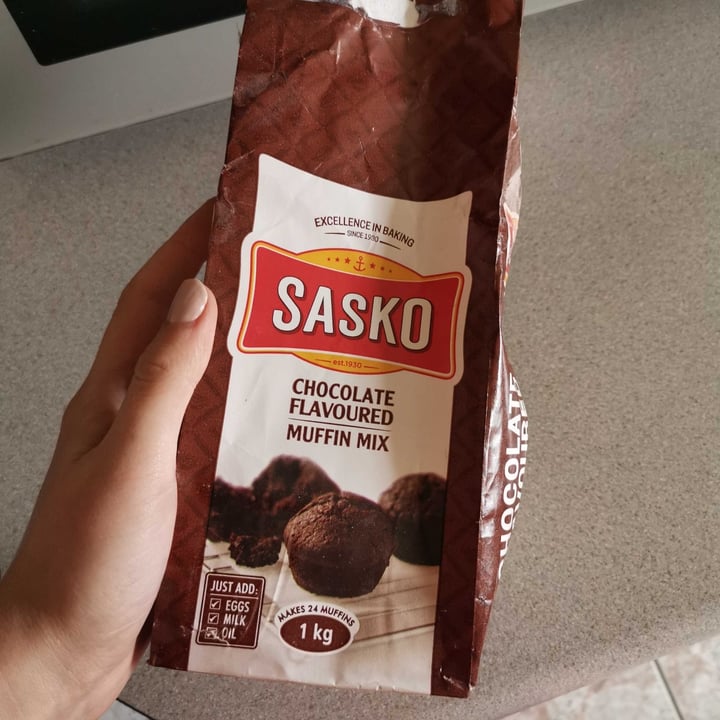photo of Sasko Chocolate Flavoured Muffin Mix shared by @nicolevd on  05 Jul 2020 - review