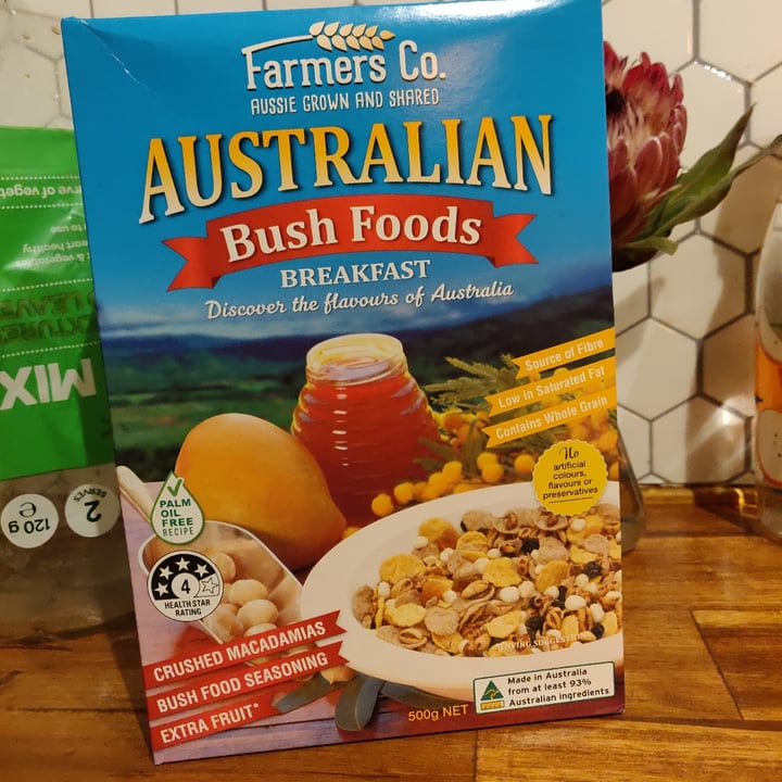 photo of Farmers Co Australian Bush Foods Breakfast shared by @cruzilla on  25 Aug 2022 - review