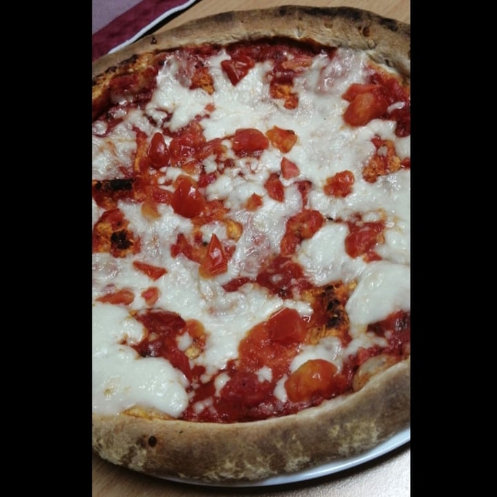 photo of Flete Pizza Vegana Estilo Margarita shared by @saioaestanga on  14 Oct 2020 - review