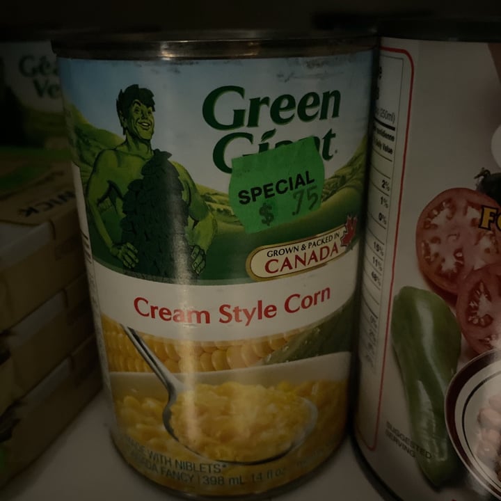 photo of Green Giant Cream Style Sweet Corn shared by @shelbybalint on  01 Jul 2021 - review