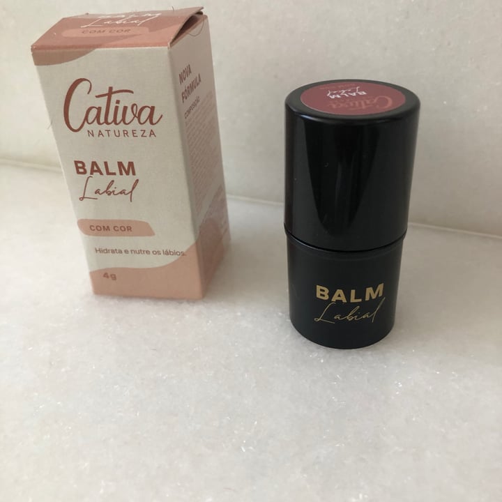 review photo of Cativa Natureza Balm Labial Com Cor shared by @carolinadoria on 12 Oct 2022 - review