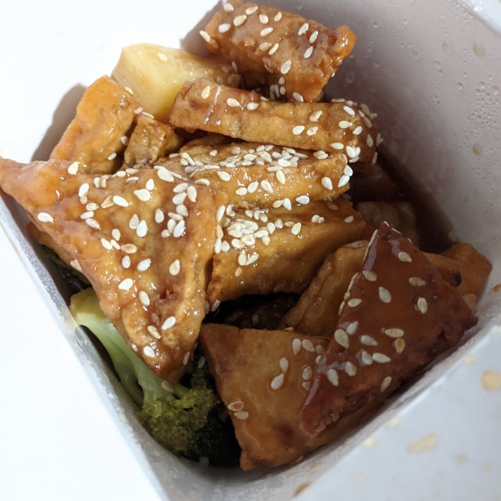 photo of Tso Chinese Delivery Sesame Tofu shared by @staciatx on  21 May 2020 - review