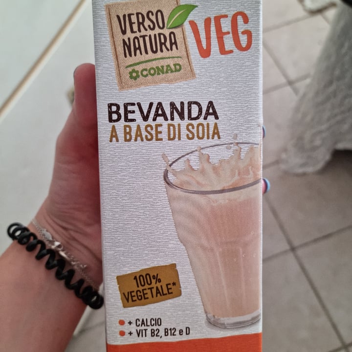 photo of Verso Natura Conad Veg Bevanda A Base Di Soia shared by @larabarle on  19 Jun 2022 - review