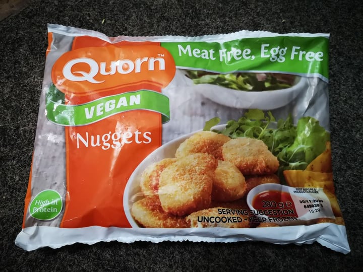 photo of Quorn Vegan Nuggets shared by @antionnette on  08 Dec 2019 - review