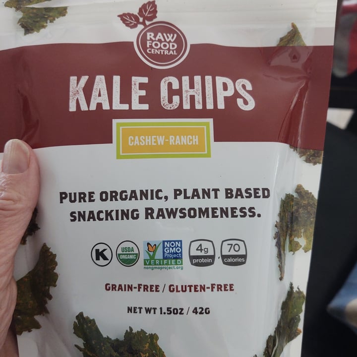 photo of Raw Food Central Kale Chips shared by @healthyhorizons on  26 Jan 2021 - review