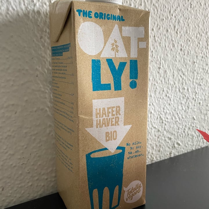 review photo of Oatly Hafer Fettarm Bio Drink shared by @fedeveg2010 on 06 Apr 2022 - review