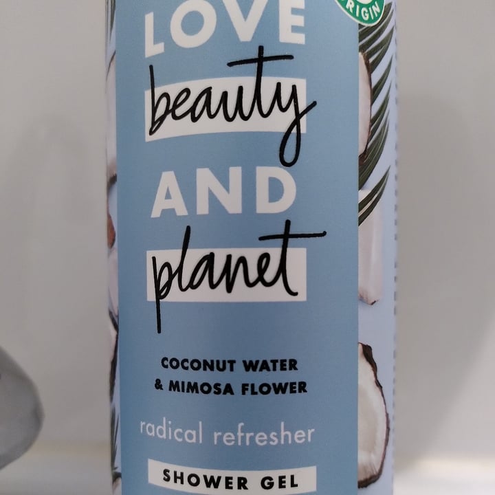 photo of Love Beauty and Planet Coconut Water & Mimosa Flower Body Wash shared by @walkabout-veg on  21 Mar 2022 - review