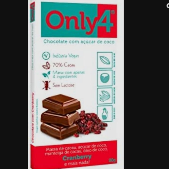 photo of Only4 Only4 Cranberry - 80g shared by @cris52 on  06 May 2022 - review