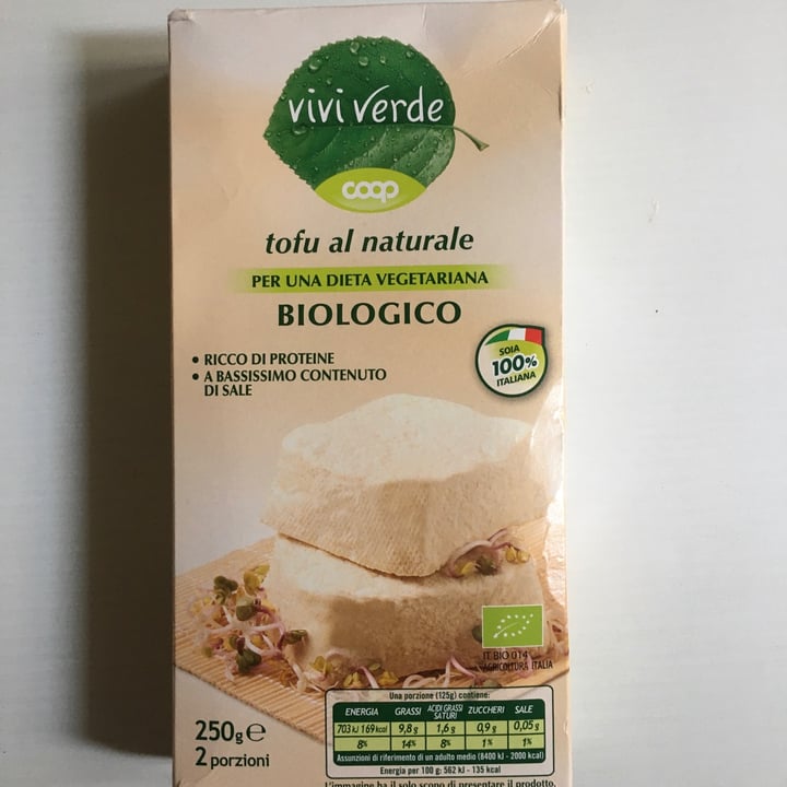 photo of Vivi Verde Coop Tofu Al Naturale shared by @annasbalanca on  18 Oct 2020 - review