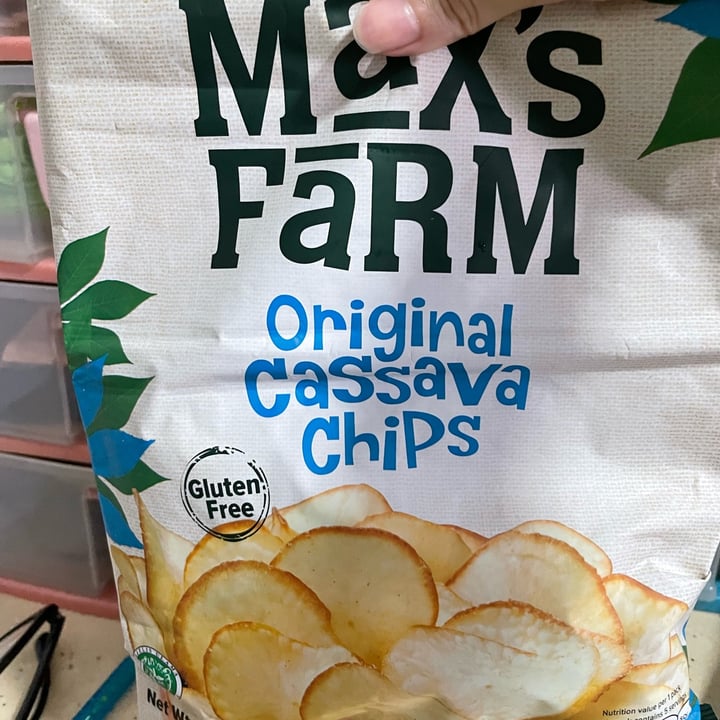 photo of max’s farm original cassava chips shared by @pq on  02 Sep 2022 - review