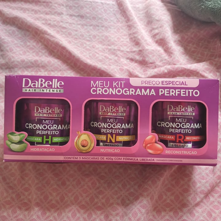 review photo of DaBelle Hair Intense Cronograma Capolar Completo Creme De Tratamento Cronograma Capilar Completo shared by @flaviacdecastro on 17 Apr 2022 - review