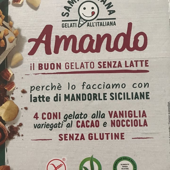 photo of Sammontana Coni gelato alla vaniglia variegati al cacao e nocciole shared by @cinzia1964 on  17 Jul 2022 - review