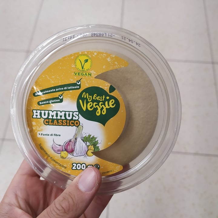 review photo of My Best Veggie Hummus classico shared by @risca84 on 13 Apr 2021 - review