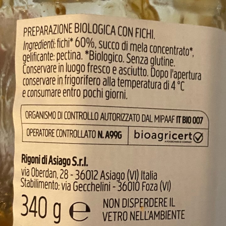 review photo of Rigoni di Asiago Fior di Frutta - Fichi shared by @giuliamazzoni on 11 Feb 2022 - review